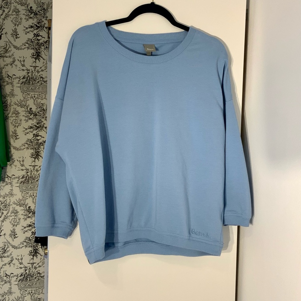 Bench Supersoft Powder Blue Sweatshirt as new size large